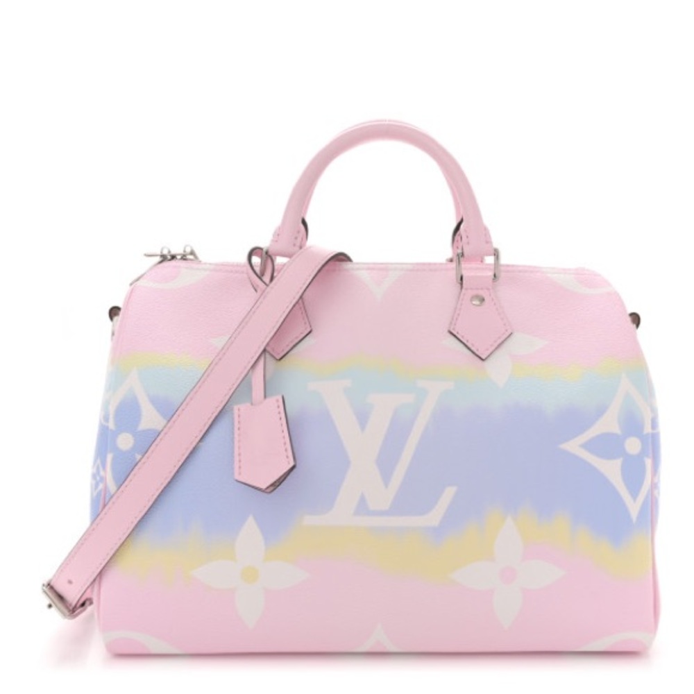 Louis Vuitton Monogram Escale Speedy Bandouliere 30 Pastel